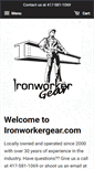 Mobile Screenshot of ironworkergear.com